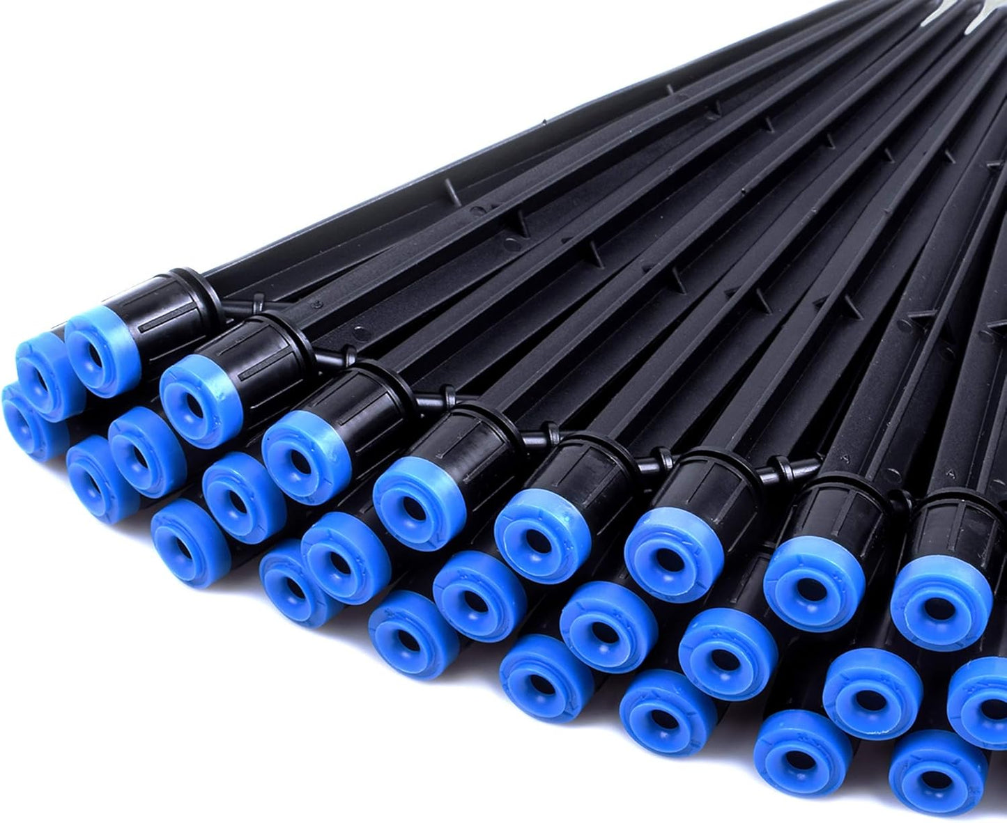 APPSTER Drip Emitters with Stake Water Flow Adjustable for 1/4 inch Tube Hose, 360 Degree Sprayer Sprinkler for Irrigation Drippers System Watering Kits for Garden Patio Lawn