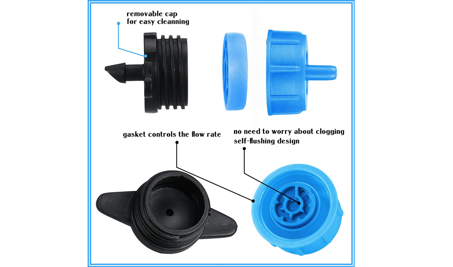 Drip Irrigation Accessories Plant Watering Emitter Online Dripper (8Ltr/Hour)